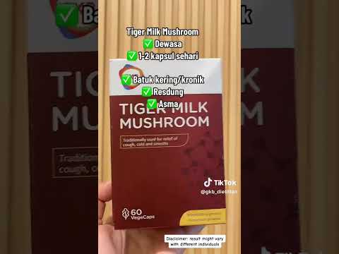 Amalkan Tiger Milk Mushroom utk asma, lelah, batuk kering, batuk berpanjangan, sinus, imuniti🌸💪🏻