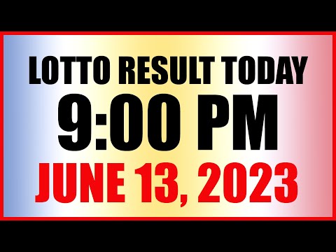 Lotto Result Today 9pm Draw June 13, 2023 Swertres Ez2 Pcso