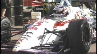 1993 NIGEL MANSELL  FIRST TEST IN A INDYCAR