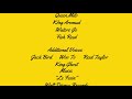 Ratatouille End Credits