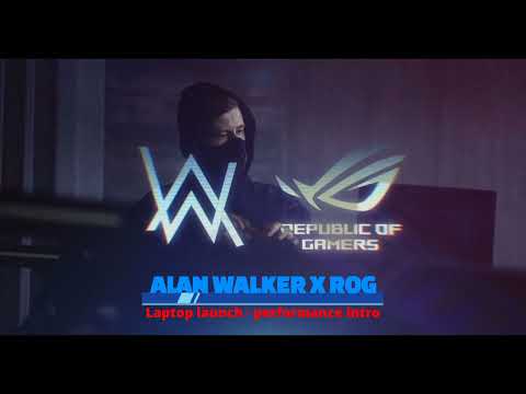Alan Walker X ROG - Laptop launch performance intro