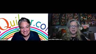 Bob Ruggiero of Quilts Inc chats with Luana Rubin about "A Celebration of Color" exhibit, color trends, and current projects.