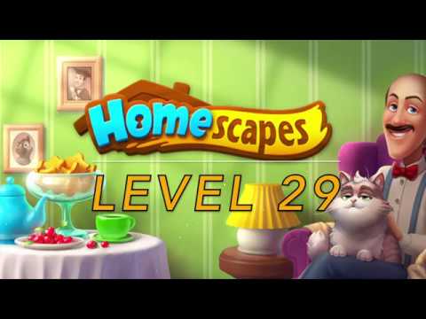 HOMESCAPES WALKTHROUGH LEVEL 29 |NO BOOST|
