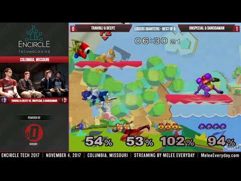 Encircle Tech 2017 - Travioli & Deepz vs. Unspecial & Dansdaman - Losers Quarters