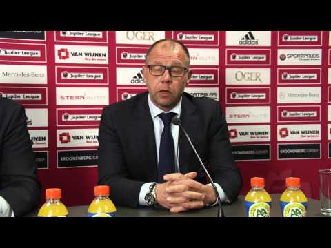 Persconferentie Almere City FC - Jong Ajax