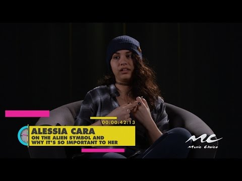 Alessia Cara on the Alien Symbol
