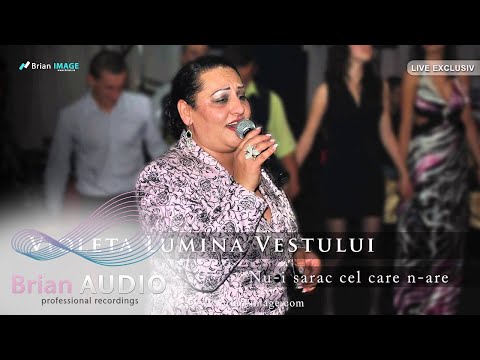 Violeta Lumina Vestului - Nu-i sarac cel care n-are (Hifi LIVE)