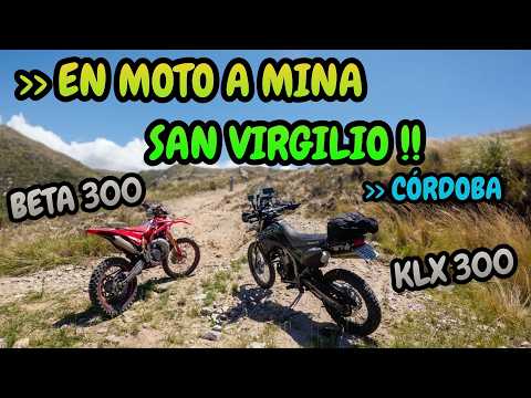 a MINA SAN VIRGILIO desde RÍO DE LOS SAUCES en MOTO - Córdoba 2026