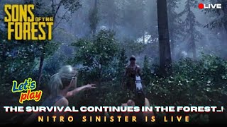 🔴[LIVE] DAY 4 : Just a Guy and His Forest Problems 😂 | Son of the Forest | Late Night Valorant