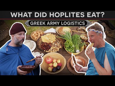 What Did Hoplites Eat on Campaign? - Greek Army Logistics DOCUMENTARY
