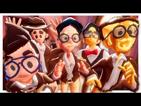 Escape Room Simulator with 5 Dummies