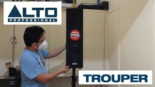 Video thumbnail for ALTO TROUPER 200-WATT POWERED PA SYSTEM WITH 3-CHANNEL MIXER AND BLUETOOTH [ Unboxing ] by Istoryahe TV Vlogs