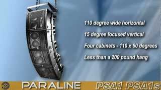 Video thumbnail for Yorkville PSA1 PSA1s Paraline Self Powered Line Array Speaker Explained in Detail by LightYearMusic Karaoke & DJ