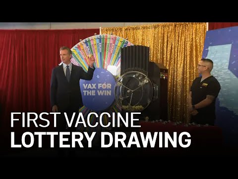 California Draws 15 Winners of $50,000 Vaccine Prizes