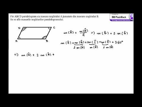 Problema rezolvata de geometrie paralelogramul