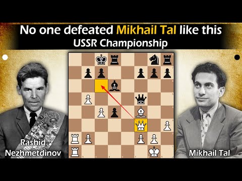 No one defeated Mikhail Tal like this  | Nezhmetdinov vs Tal 1961