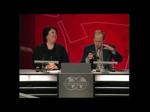 Robert Gustafsson är vinprovare (Bengt Frithiofsson) - Parlamentet (TV4)