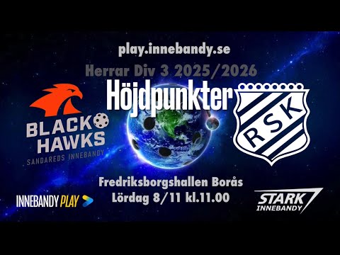 Höjdpunkter Sandareds IBS - Rydboholms SK 2025-11-08
