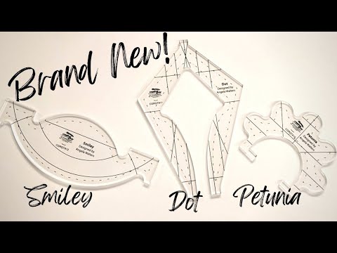 Brand New Machine Quilting Rulers from Angela Walters + Creative Grids