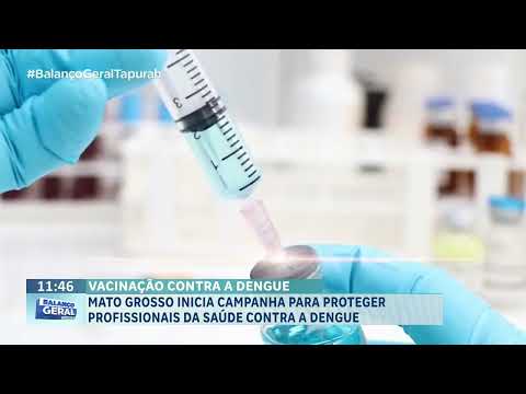 Mato Grosso inicia campanha para proteger profissionais da saúde contra dengue.