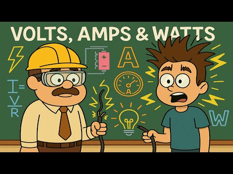The Difference Between Volts, Watts, and Amps - Explained Like You're Five