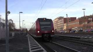 preview picture of video 'Railway Traffic Through Königswinter, North Rhine Westphalia, Germany - 8th & 9th January, 2014'