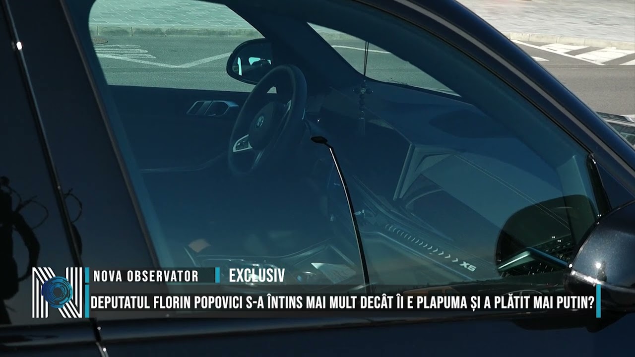 Deputatul Florin Popovici s-a întins mai mult decât îi e plapuma și a plătit mai putin?