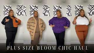 PLUS SIZE BLOOM CHIC HAUL | BUSINESS EDITION