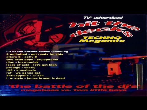Hit The Decks Volume One - Techno Megamix - The Battle Of The DJ's [1992]