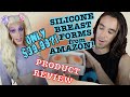 ONLY 39 99 Silicone Breast Forms From Amazon B Cups DRAG QUEEN PRODUCT REVIEW