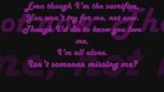 Evanescence - Missing Lyrics