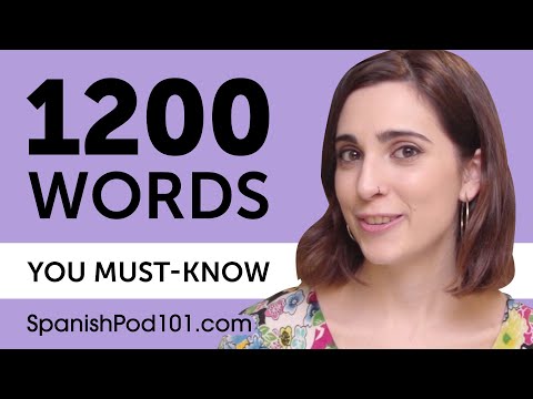 1200 Words Every Spanish Beginner Must Know