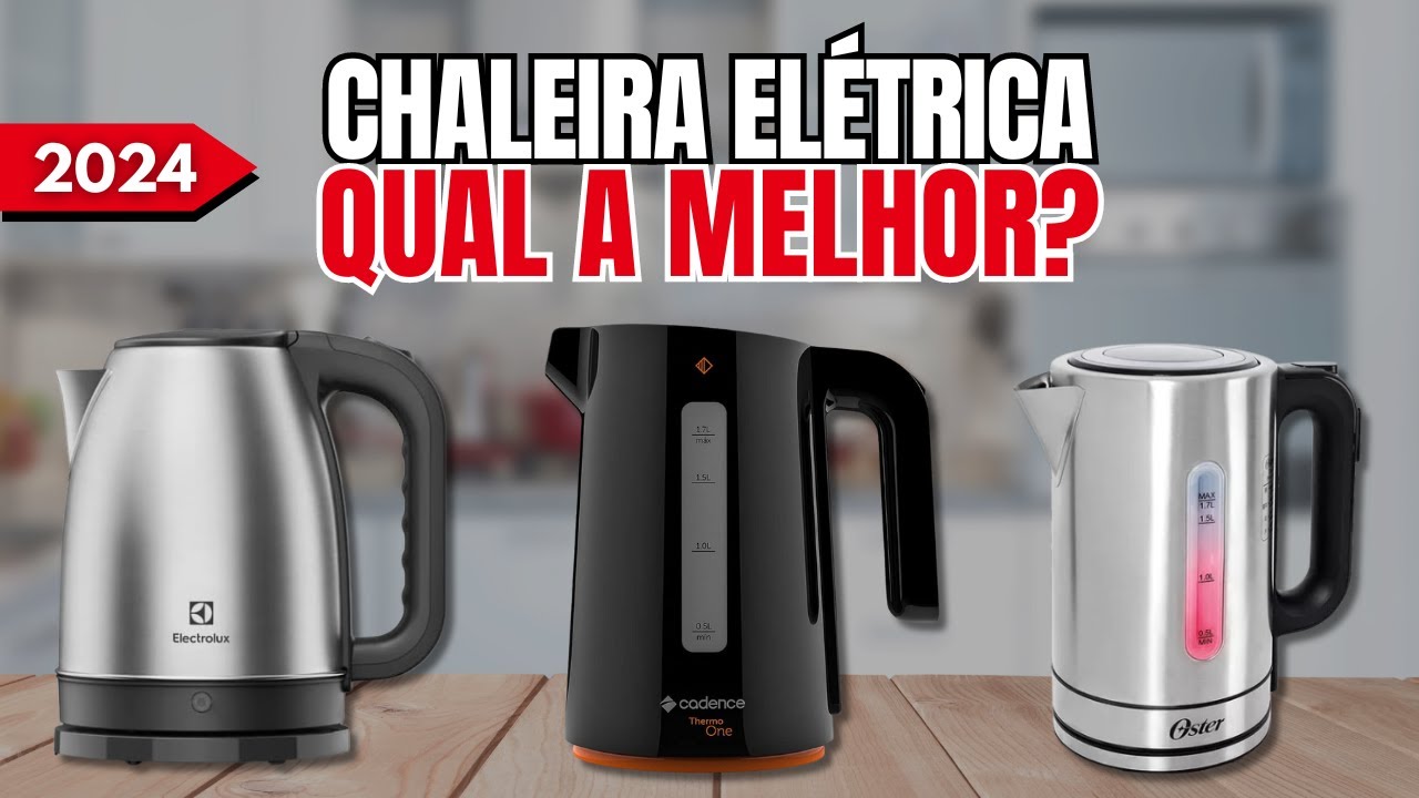 TOP 5 MELHORES CHALEIRA ELÉTRICA de 2024 | Qual a melhor CHALEIRA ELÉTRICA DE 2024? | CHALEIRA ÁGUA