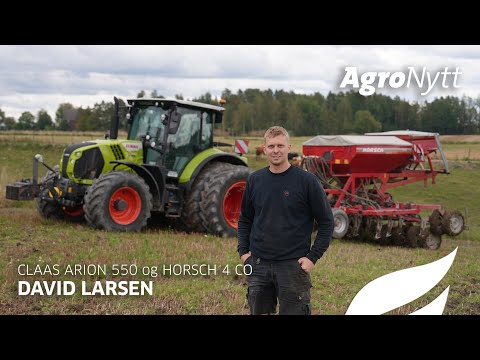 CLAAS ARION 550 og HORSCH Airseeder 4 CO | David Larsen