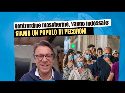 Zuppa di Porro 5 mag 2022 - Contrordine mascherine, vanno indossate: siamo un popolo di pecoroni