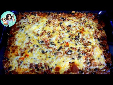 Enchilada Bubble Up Casserole WW Friendly Recipe (Weight Watchers) 2- Ingredient Dough Recipe