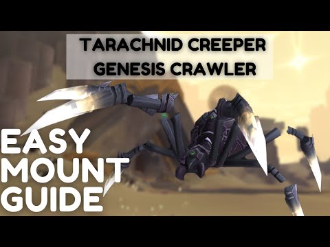 How to Get Tarachnid Creeper & Genesis Crawler Easy Mounts Guide - Protoform Synthesis 9.2 WoW