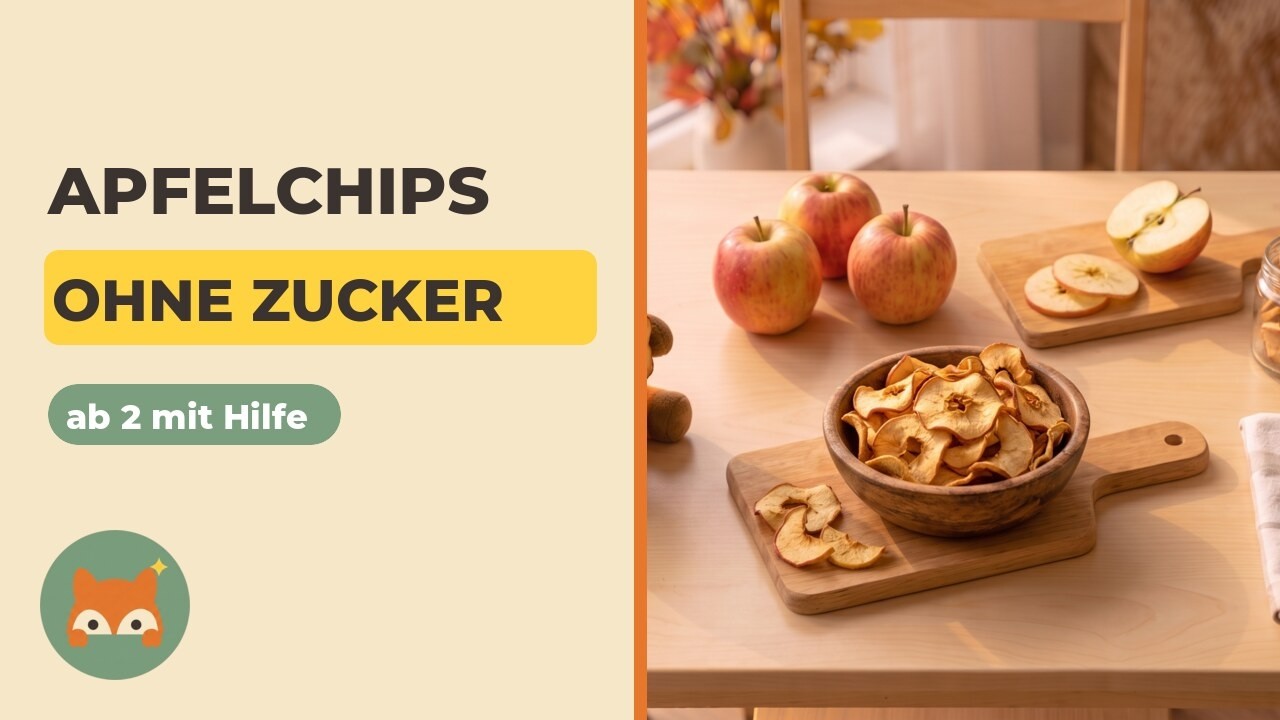 Sugar-free apple chips: the snack kids actually love (ages 2+)