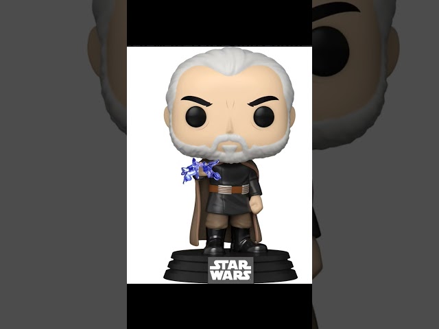 Vídeo relacionado con Funko Pop! Star Wars: Star Wars Darkside - Count Dooku - Figura de Vinilo Coleccionable - Idea de Regalo- Mercancia Oficial - Juguetes para Niños y Adultos - Movies Fans