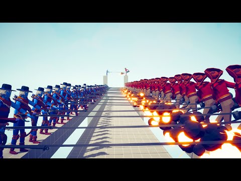 50vs50 HARPOONER vs EVERY RANGED UNIT - Totally Accurate Battle Simulator TABS