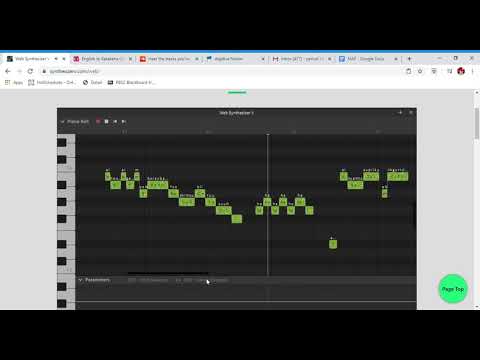 I tried Doing A Talkloid With The SynthV Web Synth.