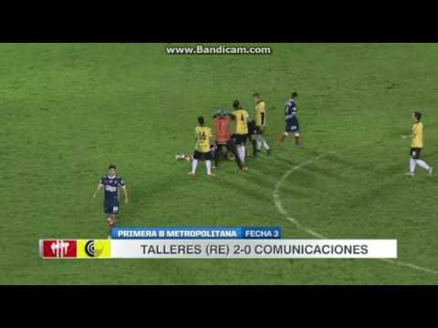 Talleres (RE) 2 - Comunicaciones 0 // Fecha 3 - 1°B
