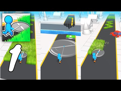 Strimmer Master Gameplay Walkthrough #1 - Level 1 ~ 11 (Android, IOS)