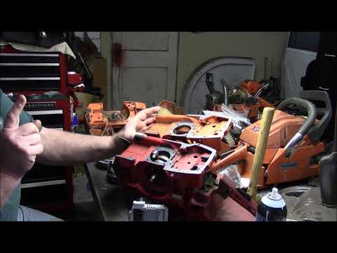 Husqvarna 61, 266, 268, And 272xp Series Case & Crankshaft Differences, Replacement, & Case Assembly