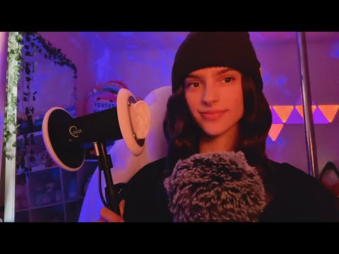 ASMR 3dio triggers 💗 (Orbeeze balls + Moon) 🌙