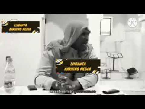 shiekh maxow noqo naya kupada cagta iyo dad ka tagero maxow noqo na xukun koda