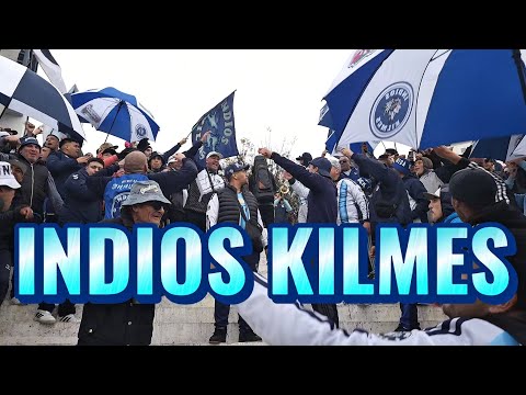 "LA BANDA ESTÁ DE FIESTA " Barra: Indios Kilmes &bull; Club: Quilmes &bull; País: Argentina