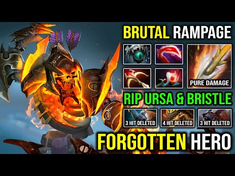 How to Make BB & Ursa Look Like a Creep | EPIC Forgotten Hero 3 Hit KO Unreal Damage Clinkz DotA 2
