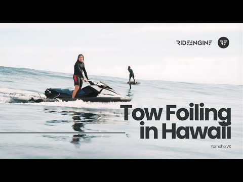 Tow Foiling in Hawaii, Glassy Perfection with the Crew