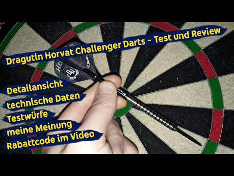 Dragutin Horvat Challenger Darts von Bull's 90% Tungsten im Test und Review